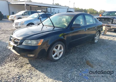 2006 Hyundai Sonata Gls V6/Lx V6 z USA, uszkodzony, nr VIN 5NPEU46F86H043400